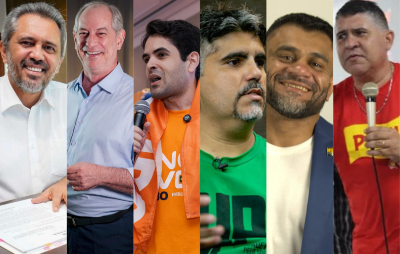 Ceará tem cinco chapas majoritárias confirmadas no TSE; conheça os candidatos