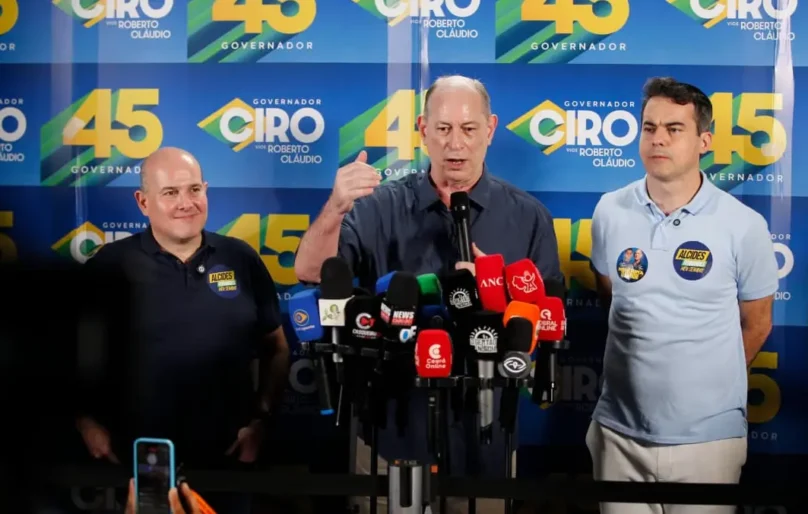 Por 4 a 2, Justiça Eleitoral valida apoio da federação União Progressista a Ciro Gomes