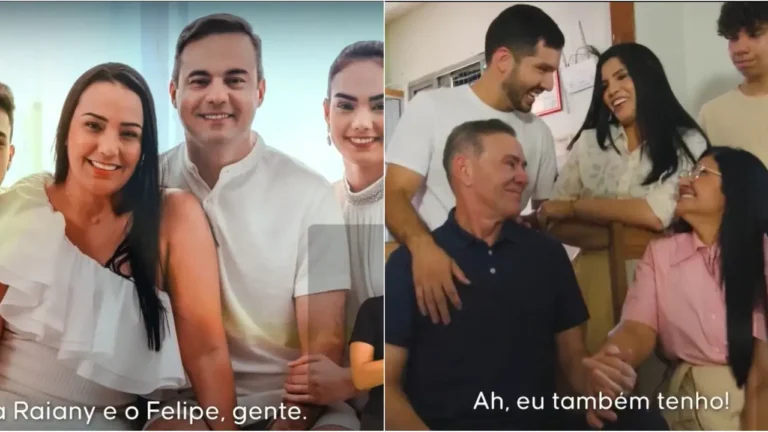 Wagner e Alcides levam famílias à propaganda eleitoral na TV, mas pedido de voto não é recíproco