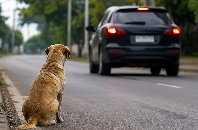 Câmara aprova cassação da CNH para motorista que abandonar animal na rua