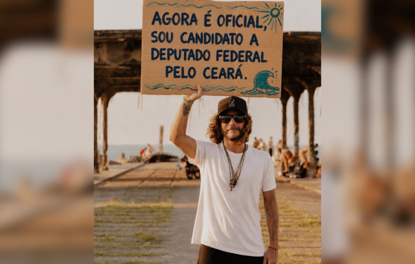 Candidato no Ceará reaproveita papelão de associações de reciclagem para fazer “santinhos” de campanha