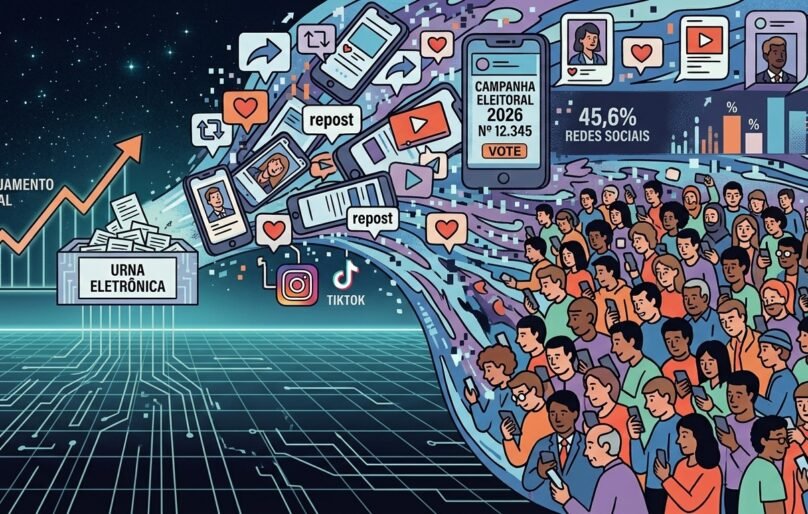 Redes sociais ganham peso na campanha e devem ser principal fonte de informação do elitor