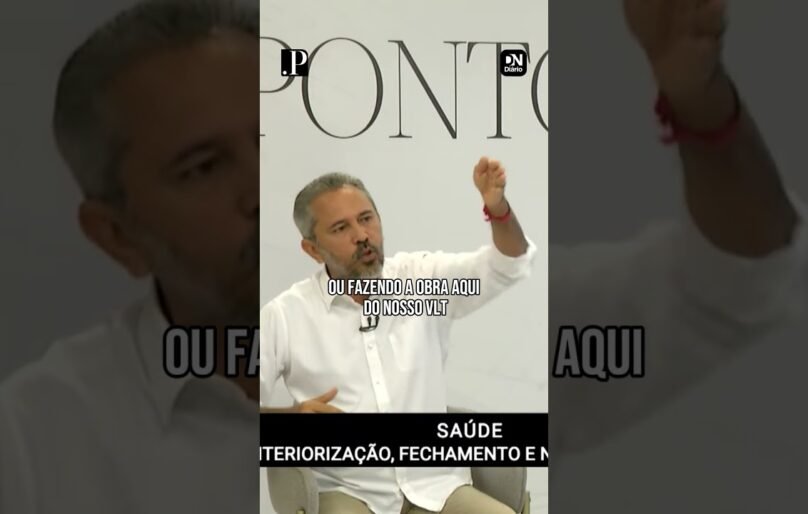 ‘Eu irei fazer o novo César Cals’, afirma Elmano sobre projeto da Saúde