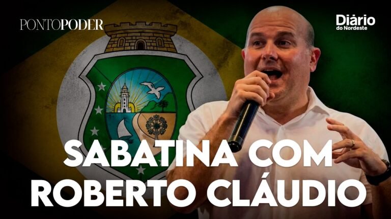 Roberto Cláudio é sabatinado pelo Diário do Nordeste; assista ao vivo