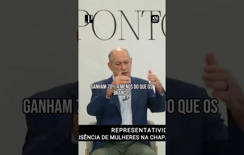 Ciro Gomes fala sobre presença feminina na chapa: ‘Elas têm que ser empoderadas para conquistar’