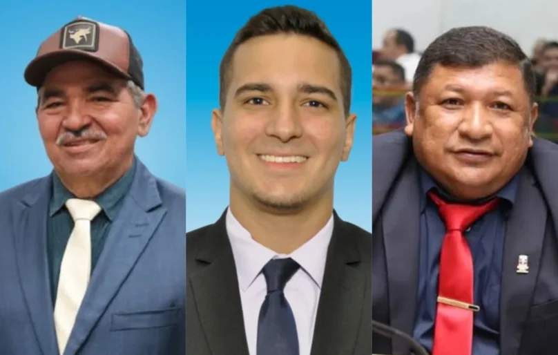 Veja os três vereadores de Sobral presos pela PF por suspeita de cobrar “pedágio eleitoral” nas Eleições