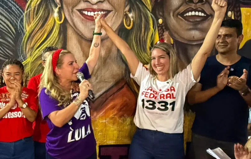 Larissa Gaspar fortalece parceria com Luizianne e mira espaço da esquerda em Brasília