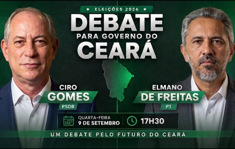 Ciro Gomes x Elmano de Freitas: veja os destaques do debate PontoPoder
