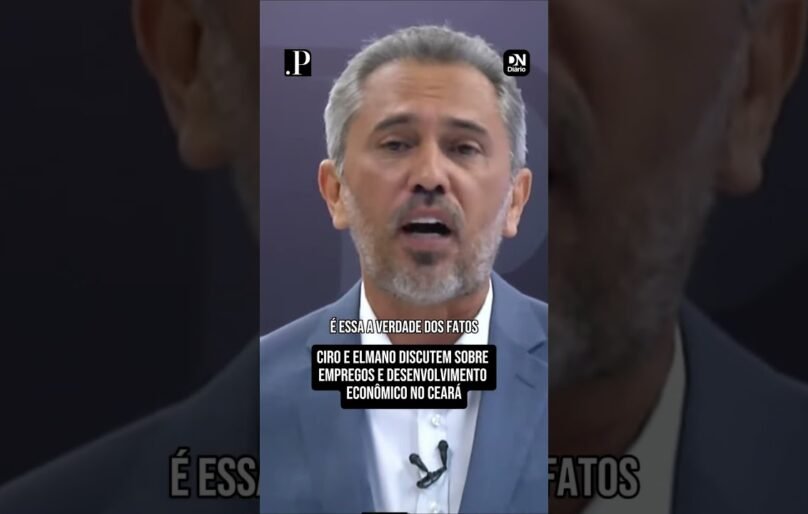 Elmano rebate Ciro sobre queda em empregos no CE e resgata índices do adversário: ‘Vamos comparar’