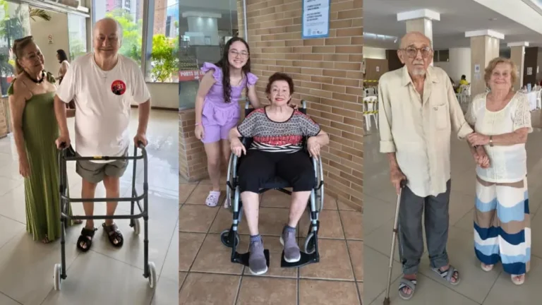 ‘Enquanto tiver vida, a gente tem que votar’: idosos vão às urnas em Fortaleza mesmo sem obrigatoriedade
