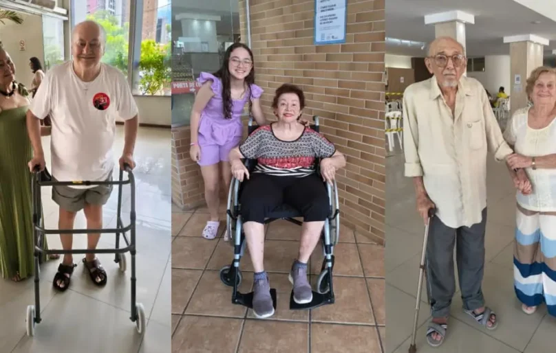 ‘Enquanto tiver vida, a gente tem que votar’: idosos vão às urnas em Fortaleza mesmo sem obrigatoriedade