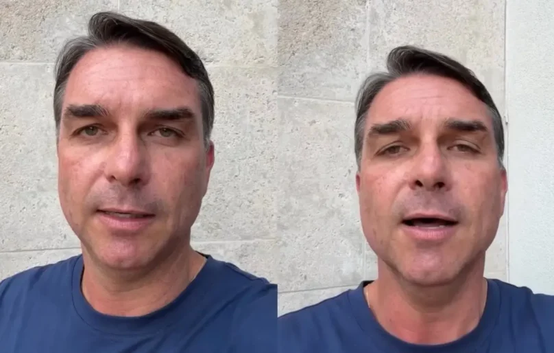 Flávio Bolsonaro diz ter sido intimado a entregar passaportes à PF após ordem de Moraes