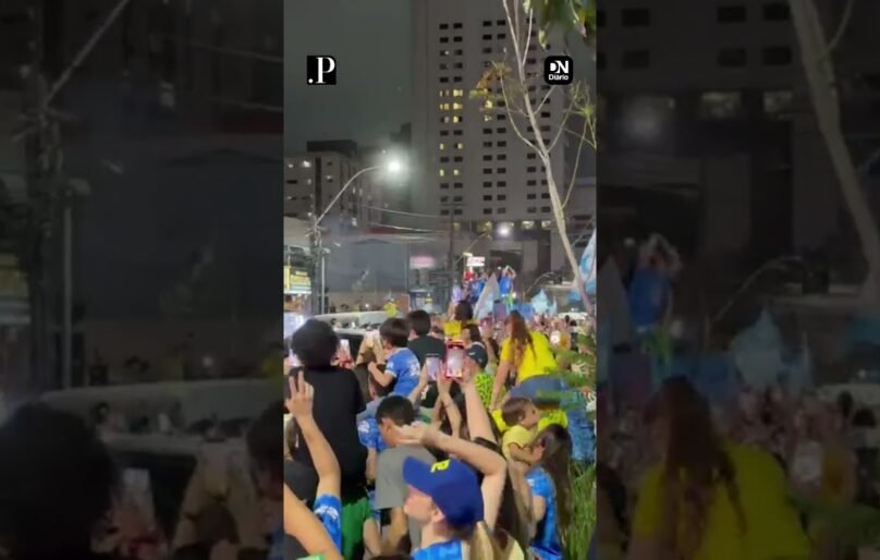 Em Fortaleza, Nikolas agradece André pela criação do ‘Bloquinho do 22’: ‘Mudou a história’